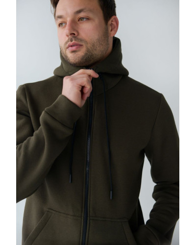 Чоловічий теплий костюм Sport-Style на блискавці