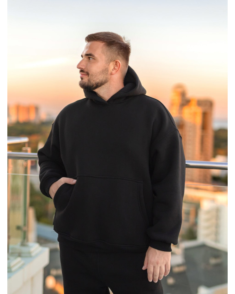 Чоловічий теплий костюм Dream з начісом (худі + джоггери)