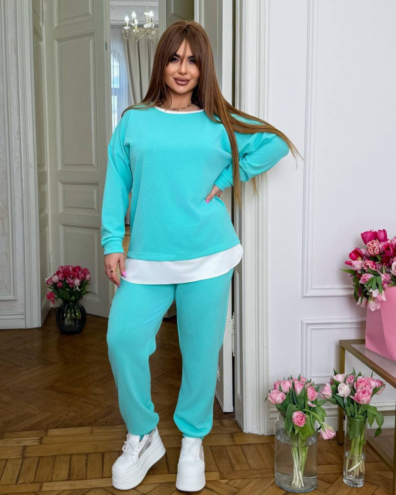 Жіночий костюм двійка Chic Style 7934
