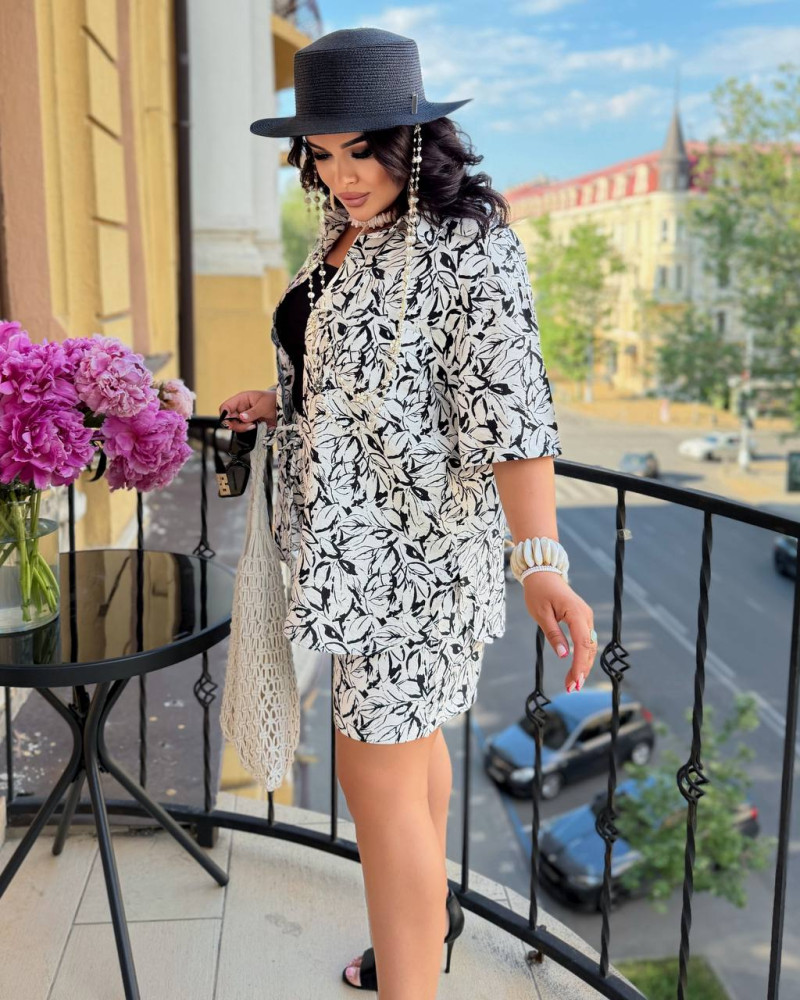 Жіночий костюм білий від Chic Style