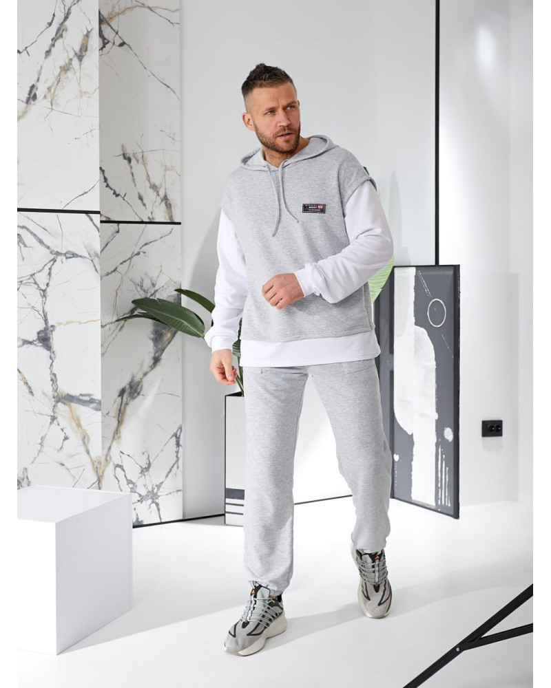 Стильний спортивний костюм LIXS-2018 від Chic Style - меланж