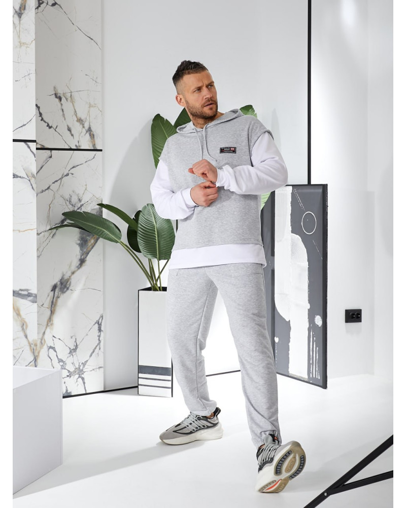 Стильний спортивний костюм LIXS-2018 від Chic Style - меланж