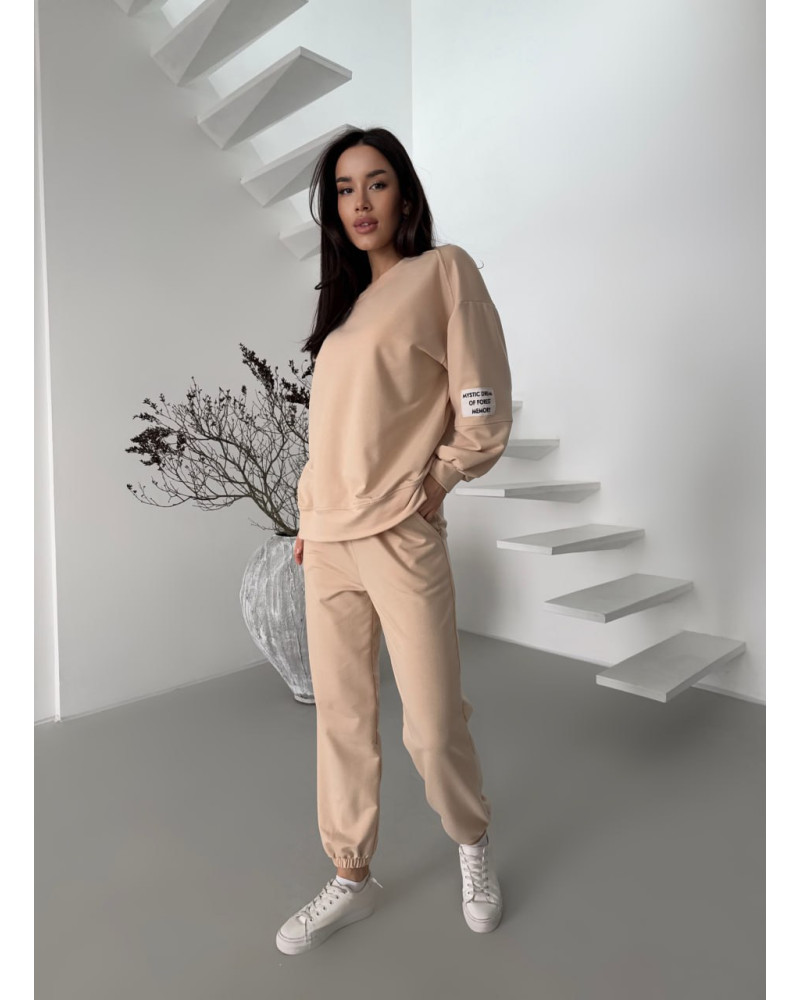 Жіночий костюм батал LIX‑222051 (двонитка) р. 42‑52