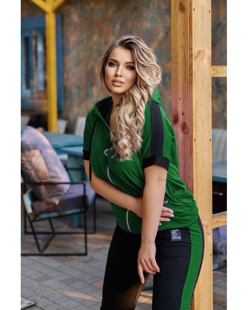 Жіночий зелений костюм SEVE-1311 - елеганція від Chic Style!