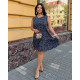 Елегантна темно-синя сукня Seven St-233 від Chic Style