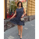 Елегантна темно-синя сукня Seven St-233 від Chic Style