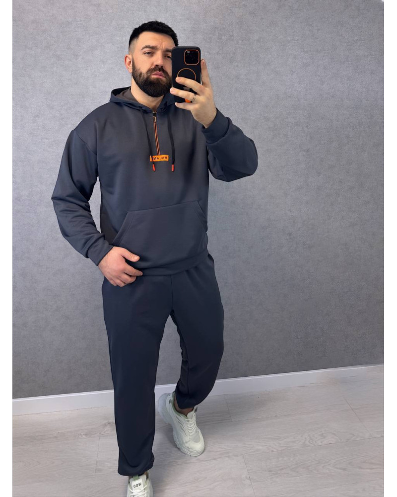 Чоловічий костюм батал VITV-221066 (Петля) р. M/L-XL/XXL